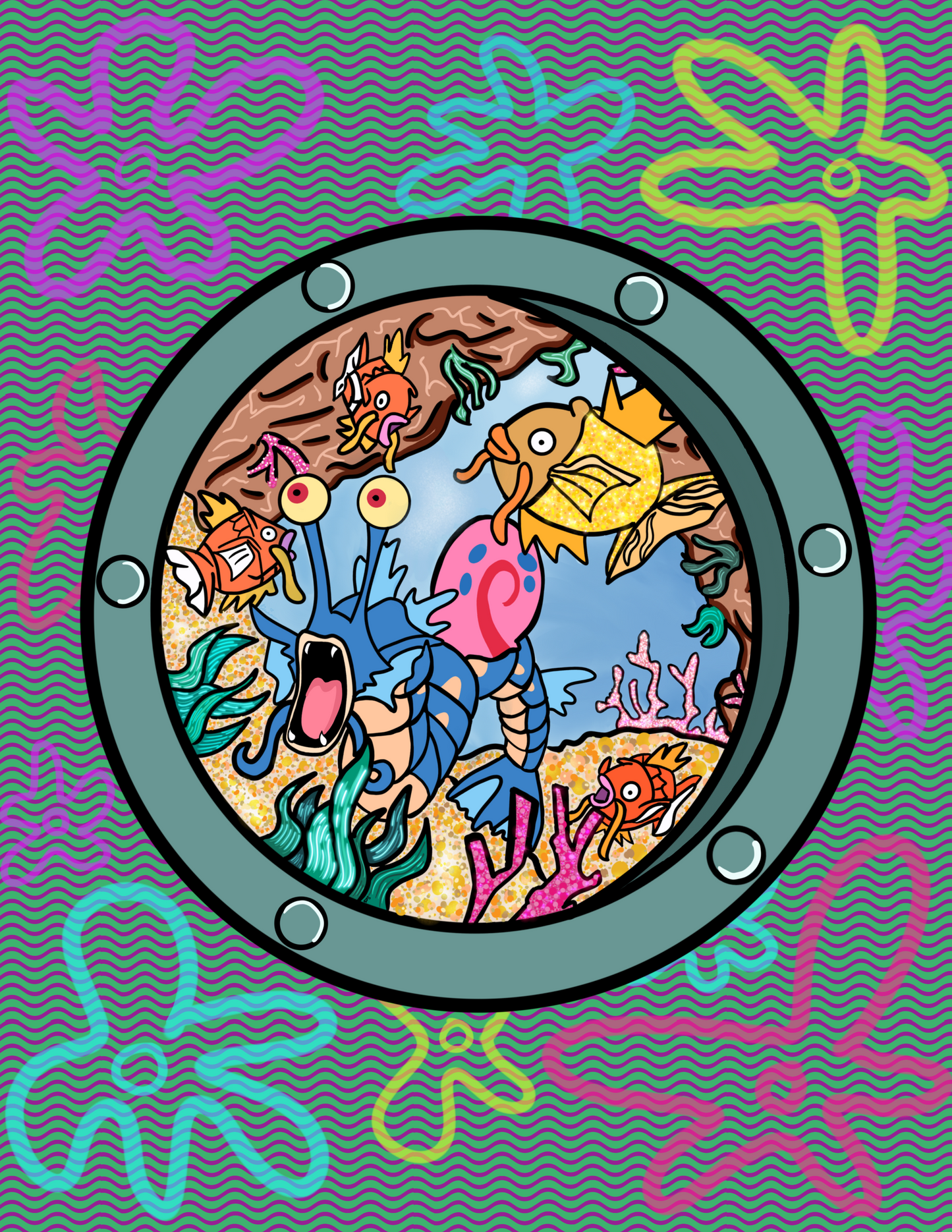 Garydos Porthole Print