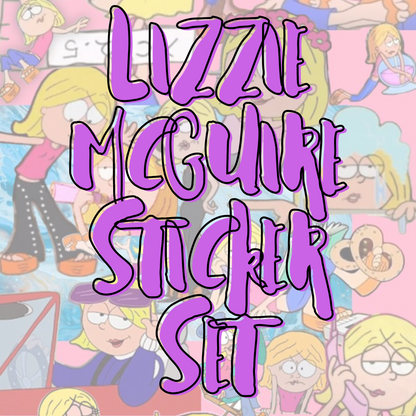Lizzie Mcguire Sticker Set