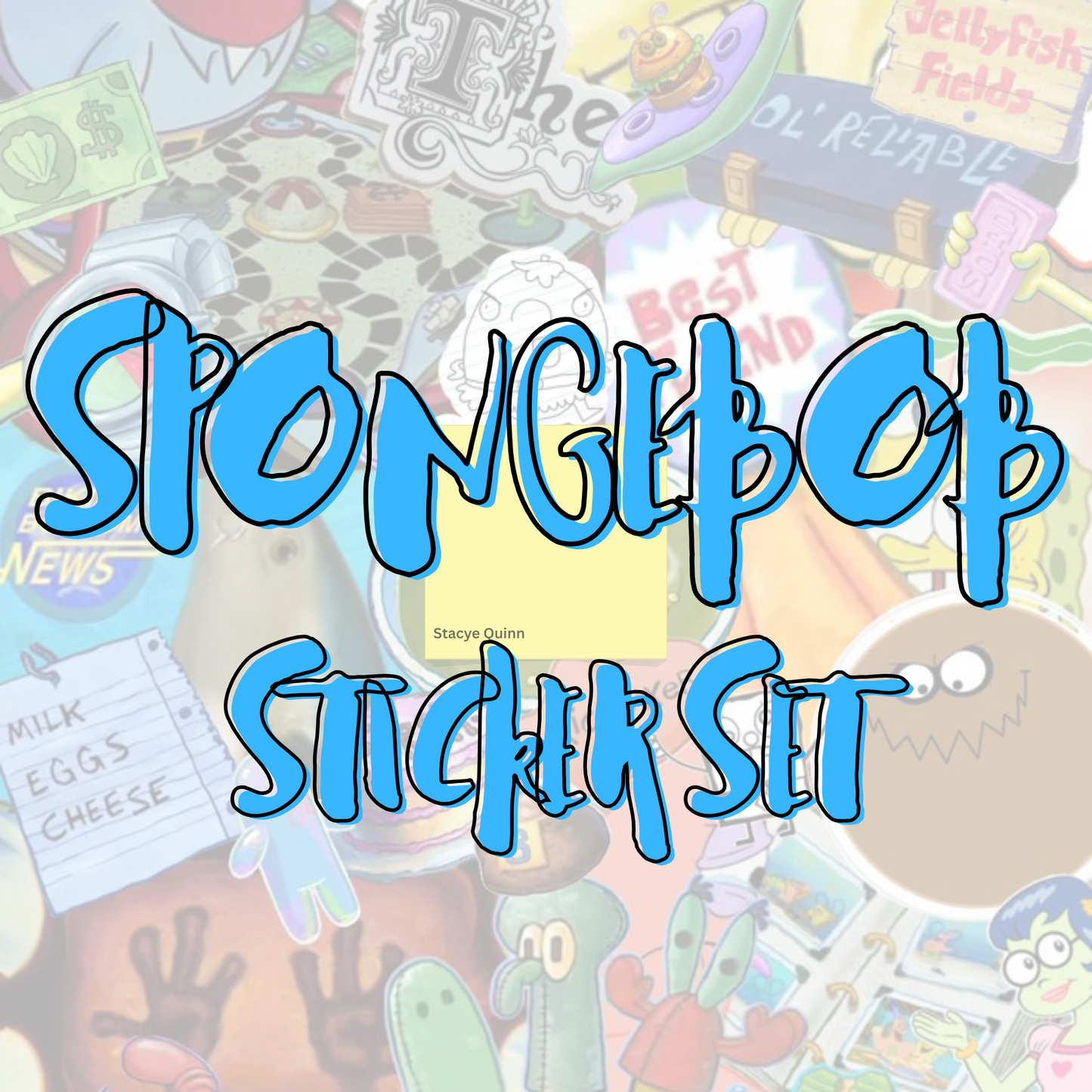 Spongebob Sticker Set