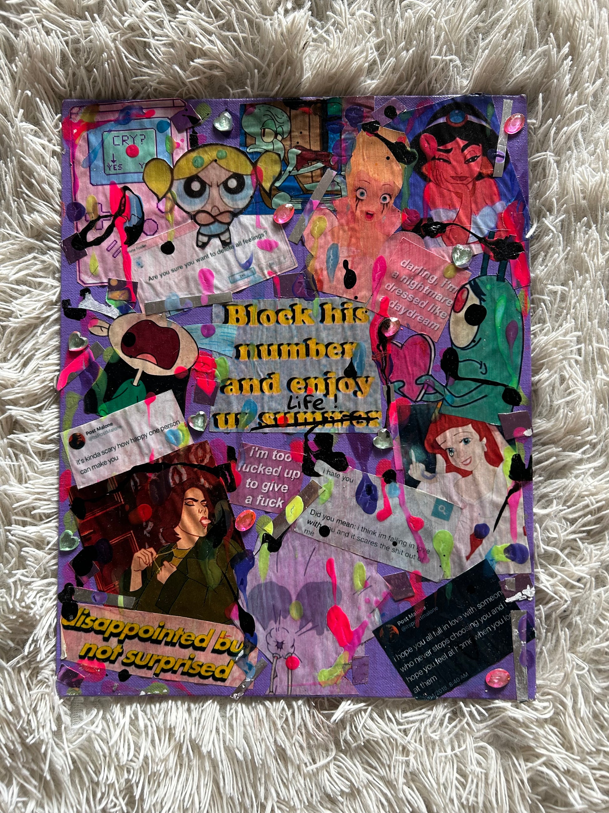 Block Him Drip Collage image 0