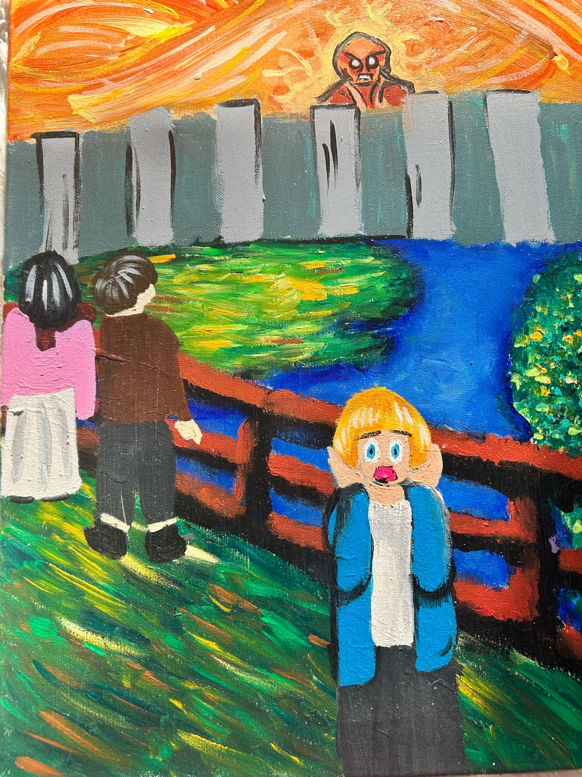 Titan Scream Painting image 1