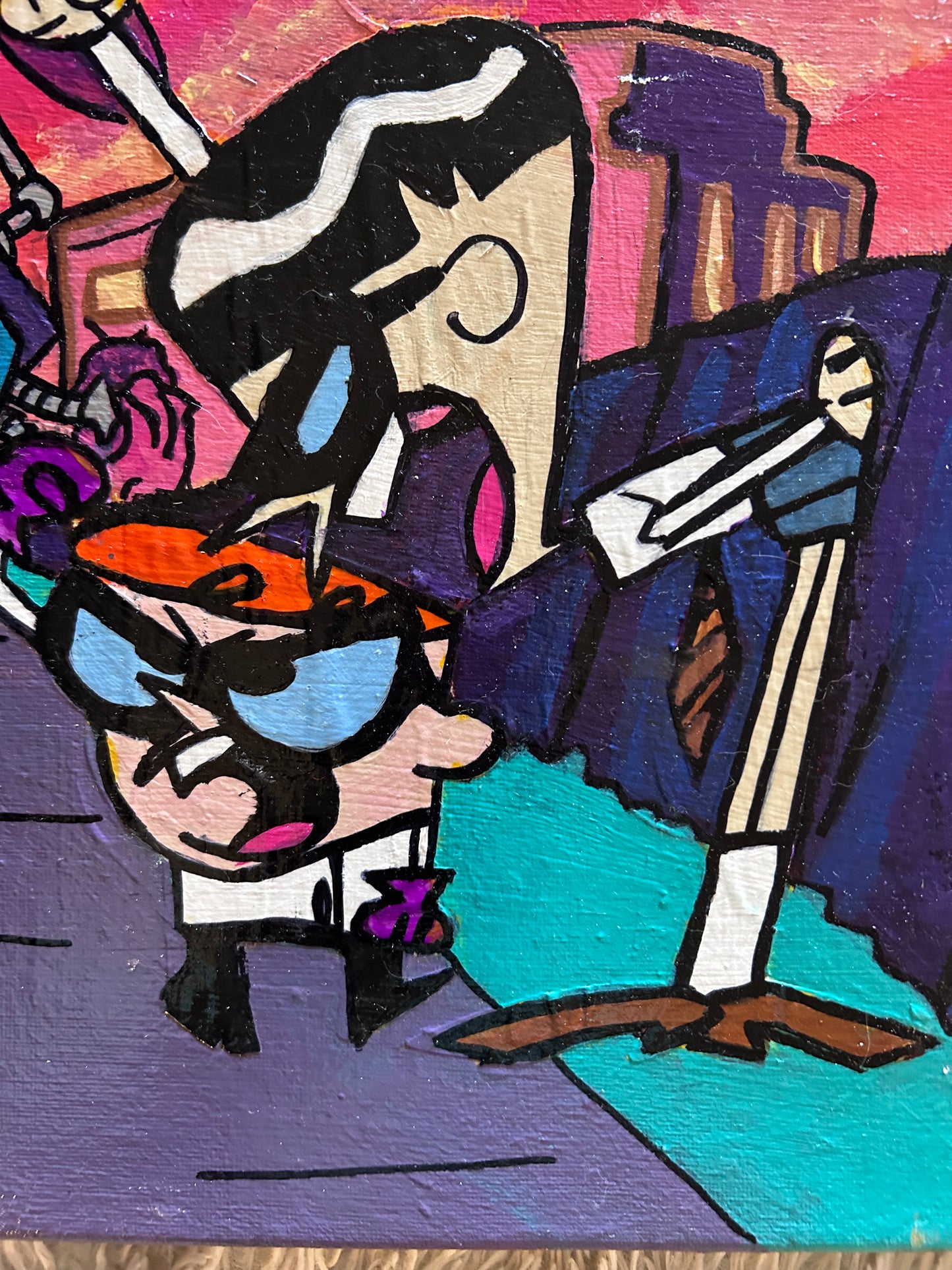 Nerd Beef Mashup Painting image 2