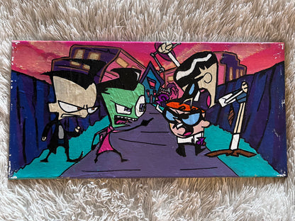 Nerd Beef Mashup Painting image 0