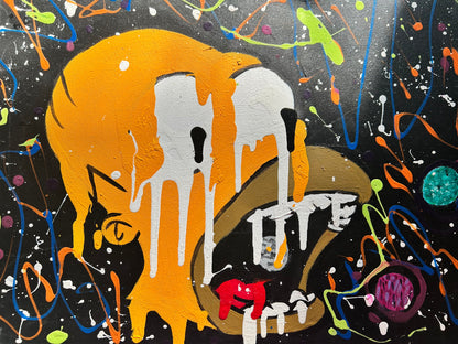 Trippy Homer Drip Painting image 1