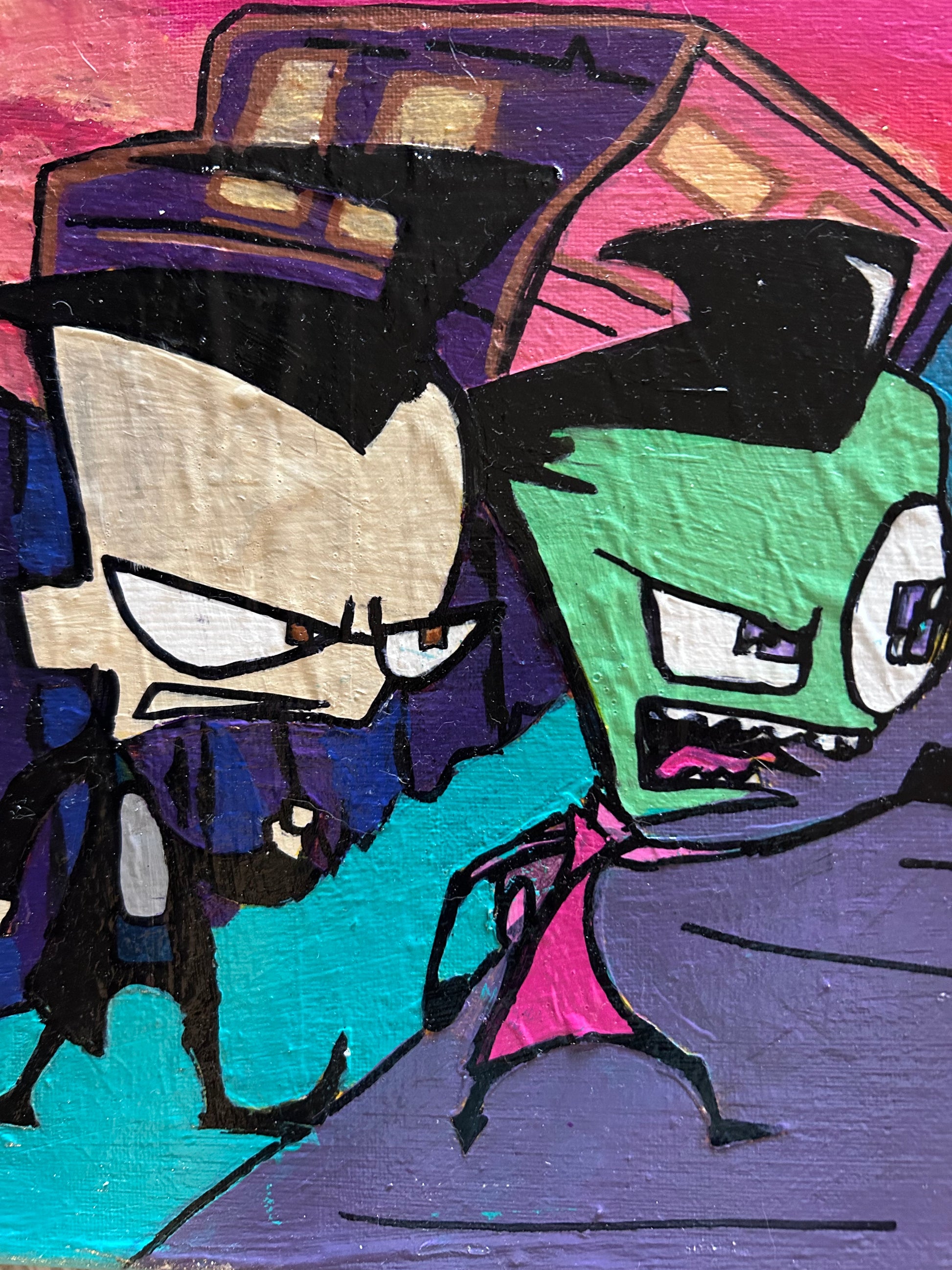 Nerd Beef Mashup Painting image 1