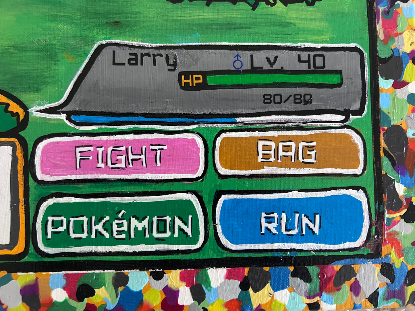 Squidward VS Larry Battle