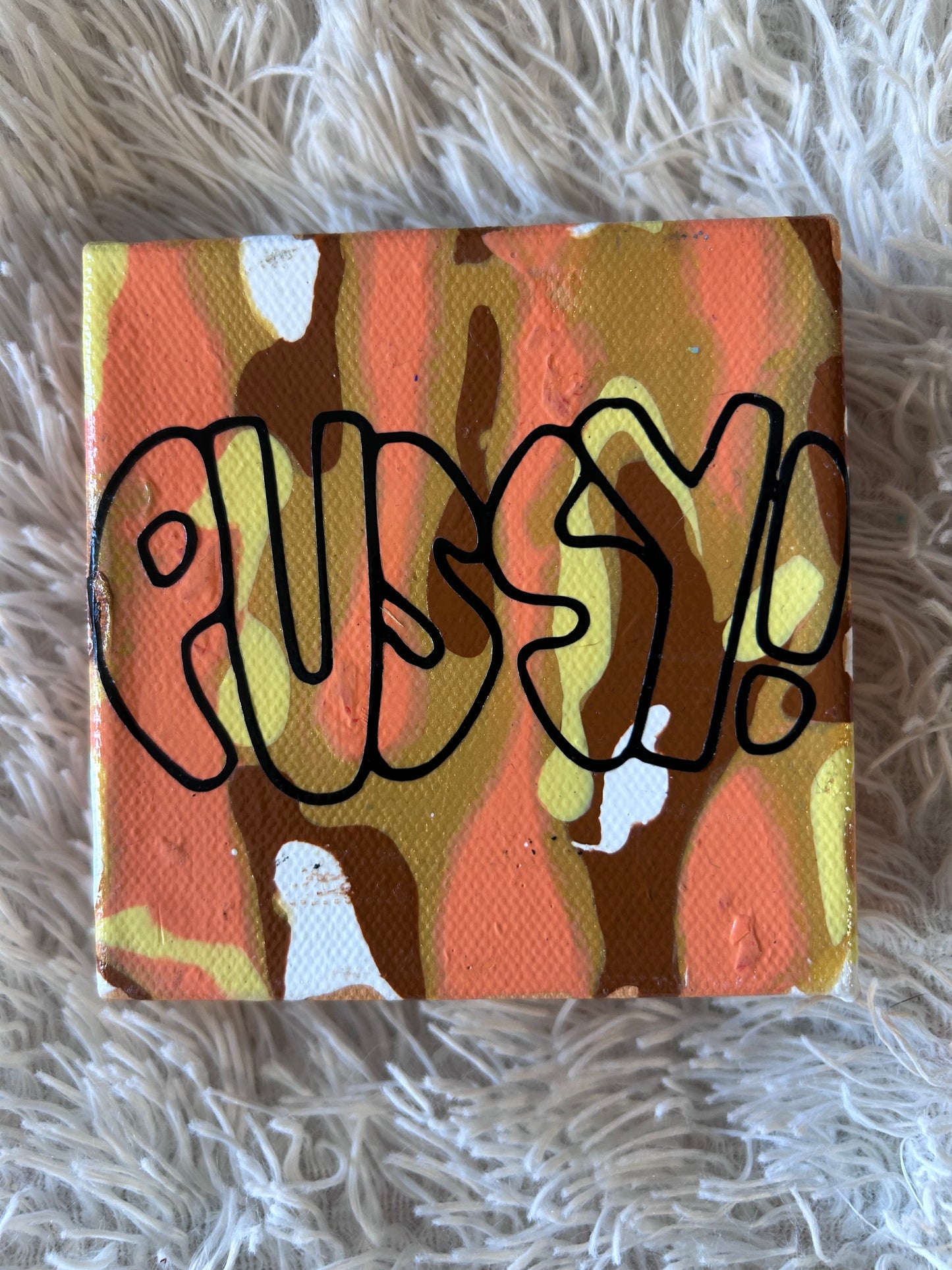 P*ssy Mini Canvas