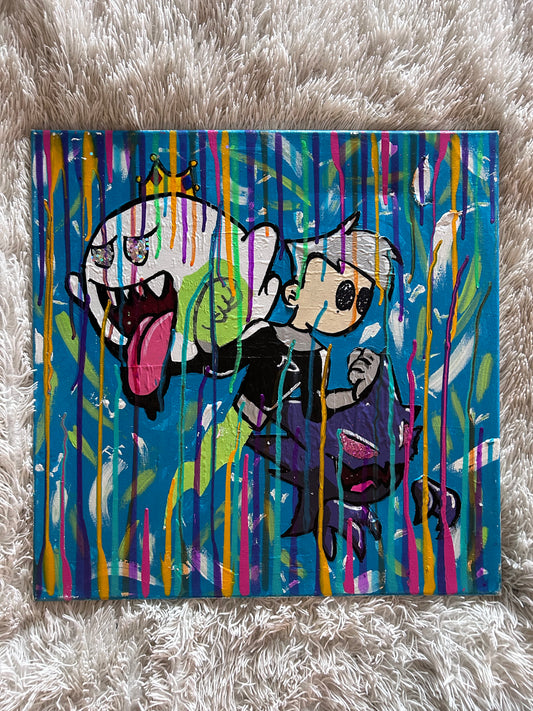 Ghost Gang Drip Painting image 0