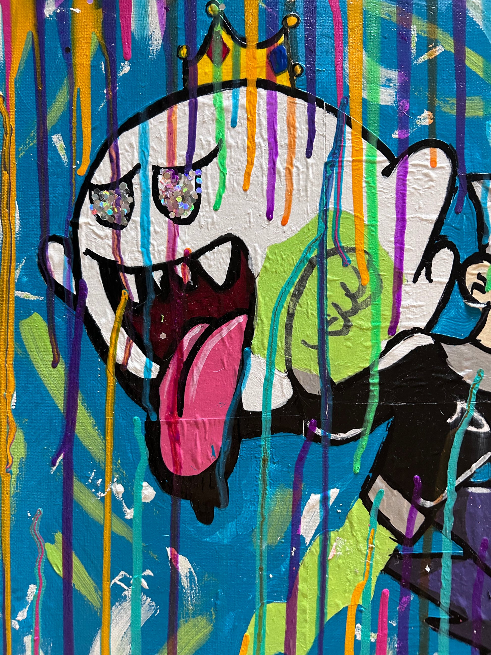 Ghost Gang Drip Painting image 1