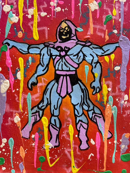 Skeletor Drip Painting image 1