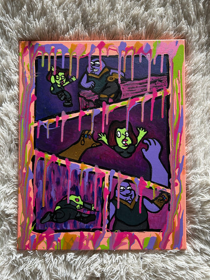 Guardians of Quahog Drip Painting image 0