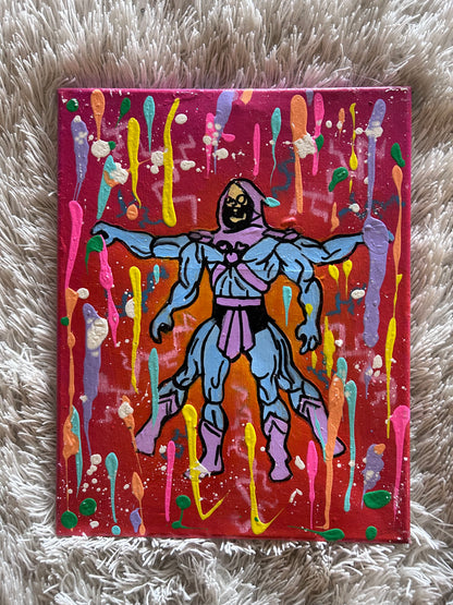 Skeletor Drip Painting image 0