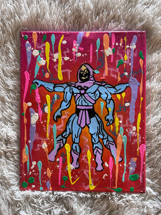 Skeletor Drip Painting image 0