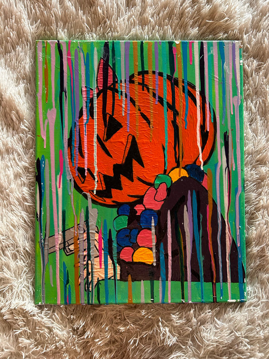 Getting Spooky Drip Painting image 0